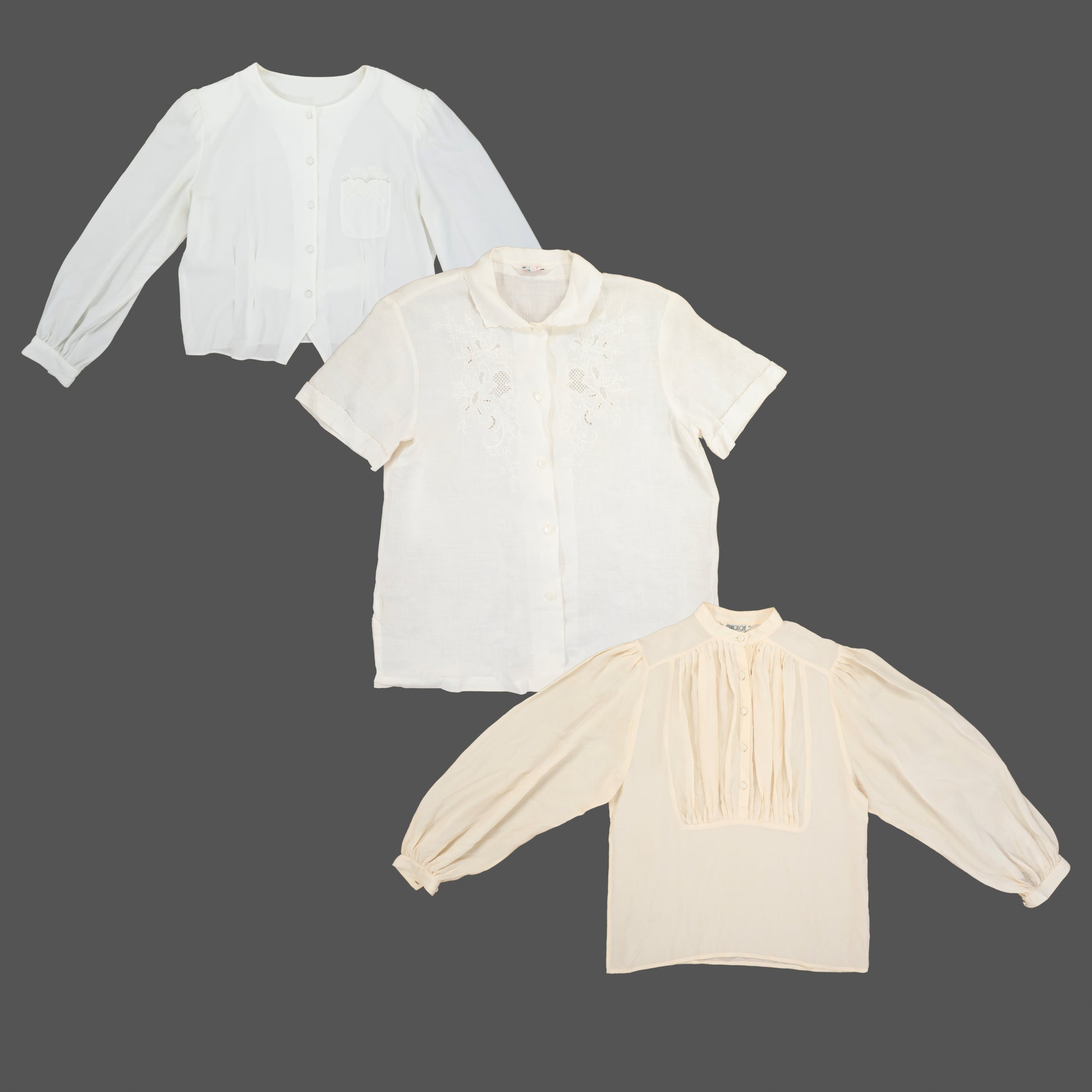 Pack de Blusas Blancas