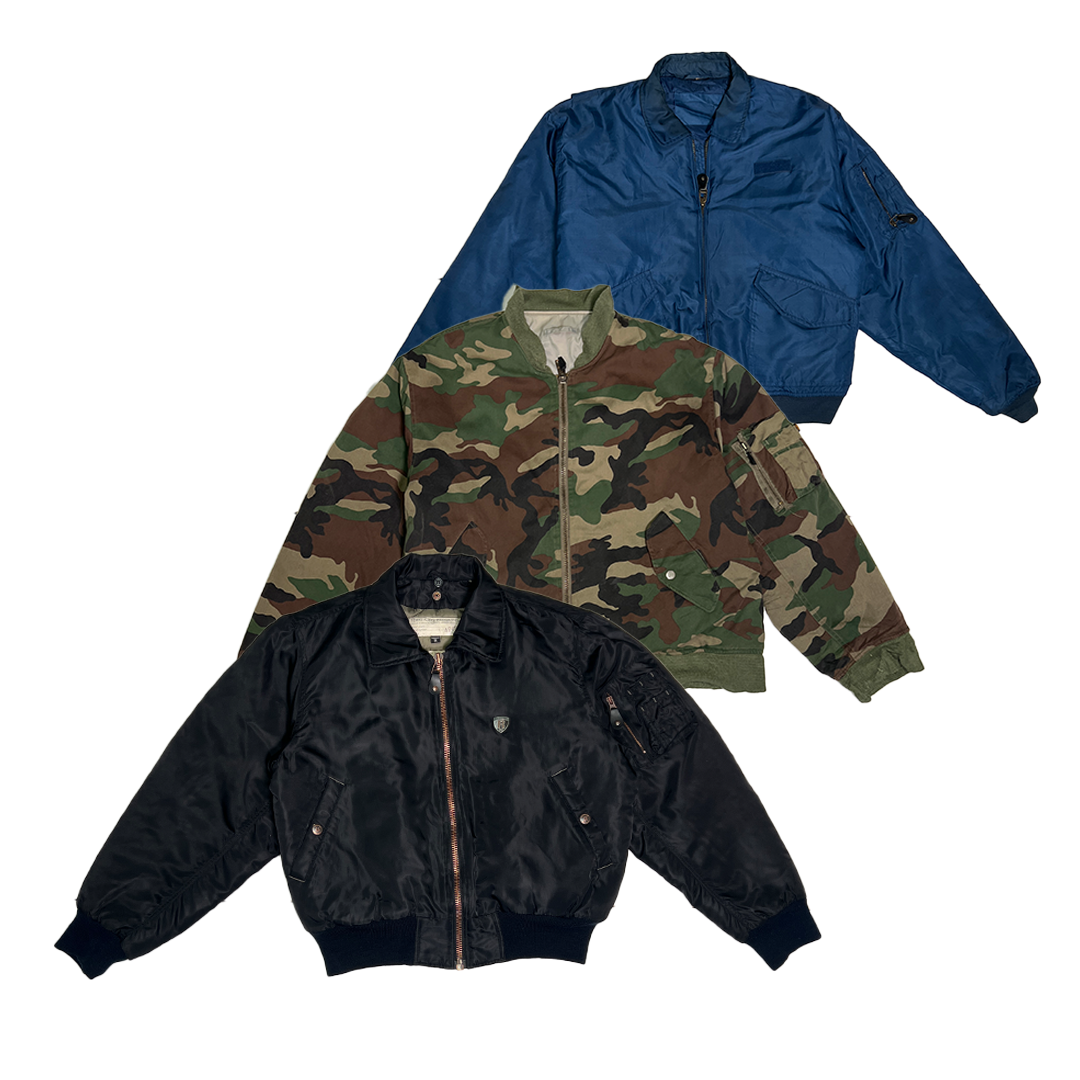 BALA CHAQUETAS BOMBER 70 UNIDADES