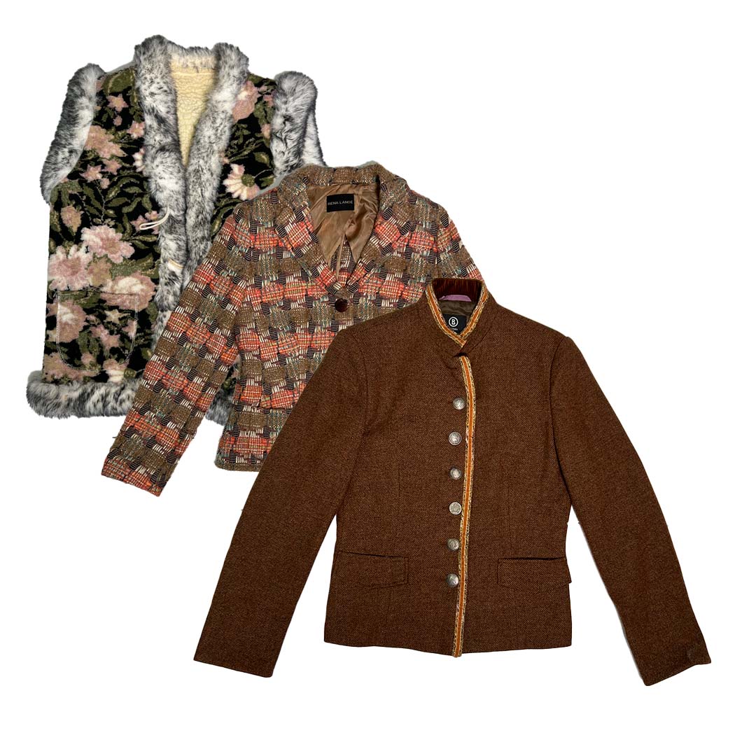 Kilo Pack Chaquetas Vintage de Mujer