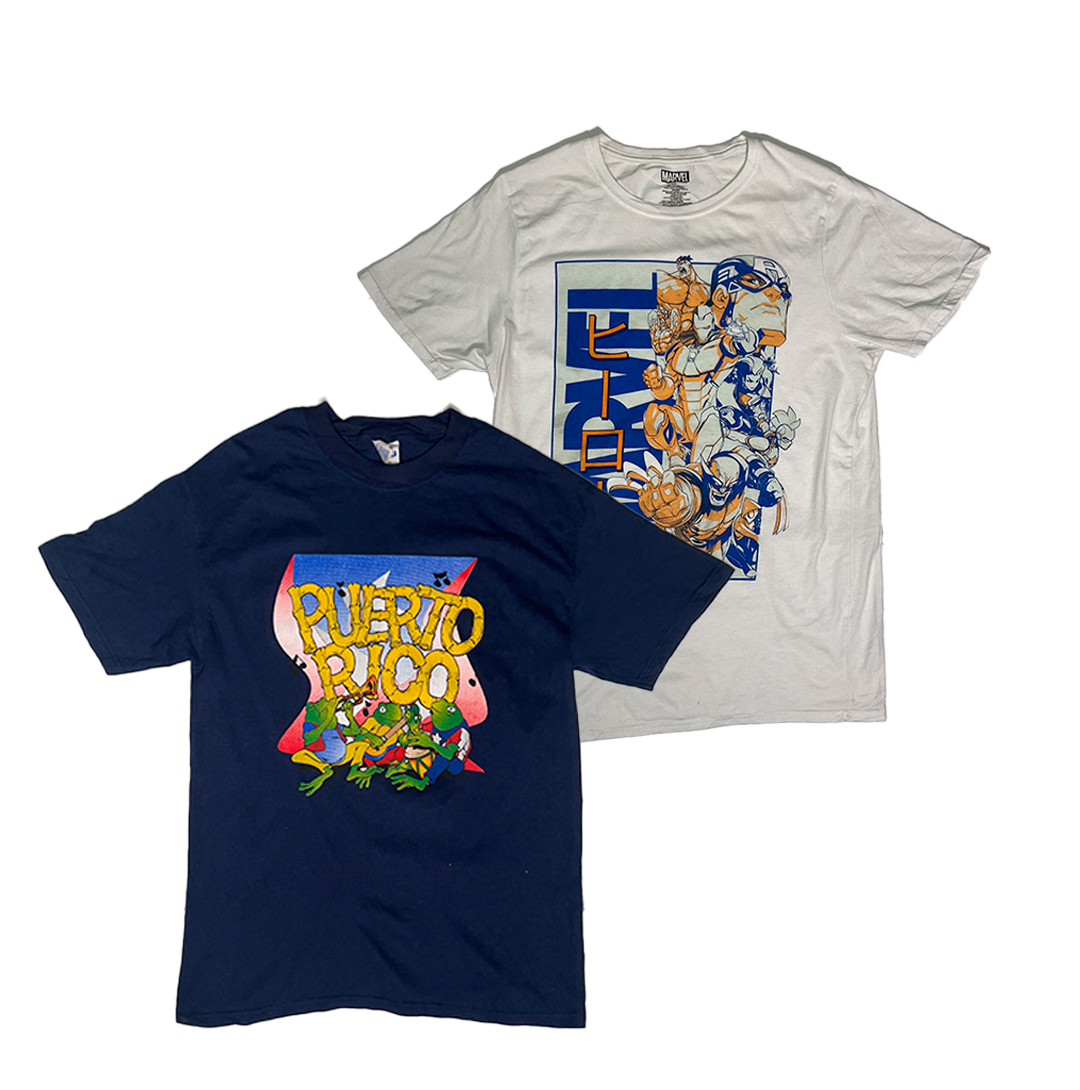 BALA 45 KG CAMISETAS DE CARTOON