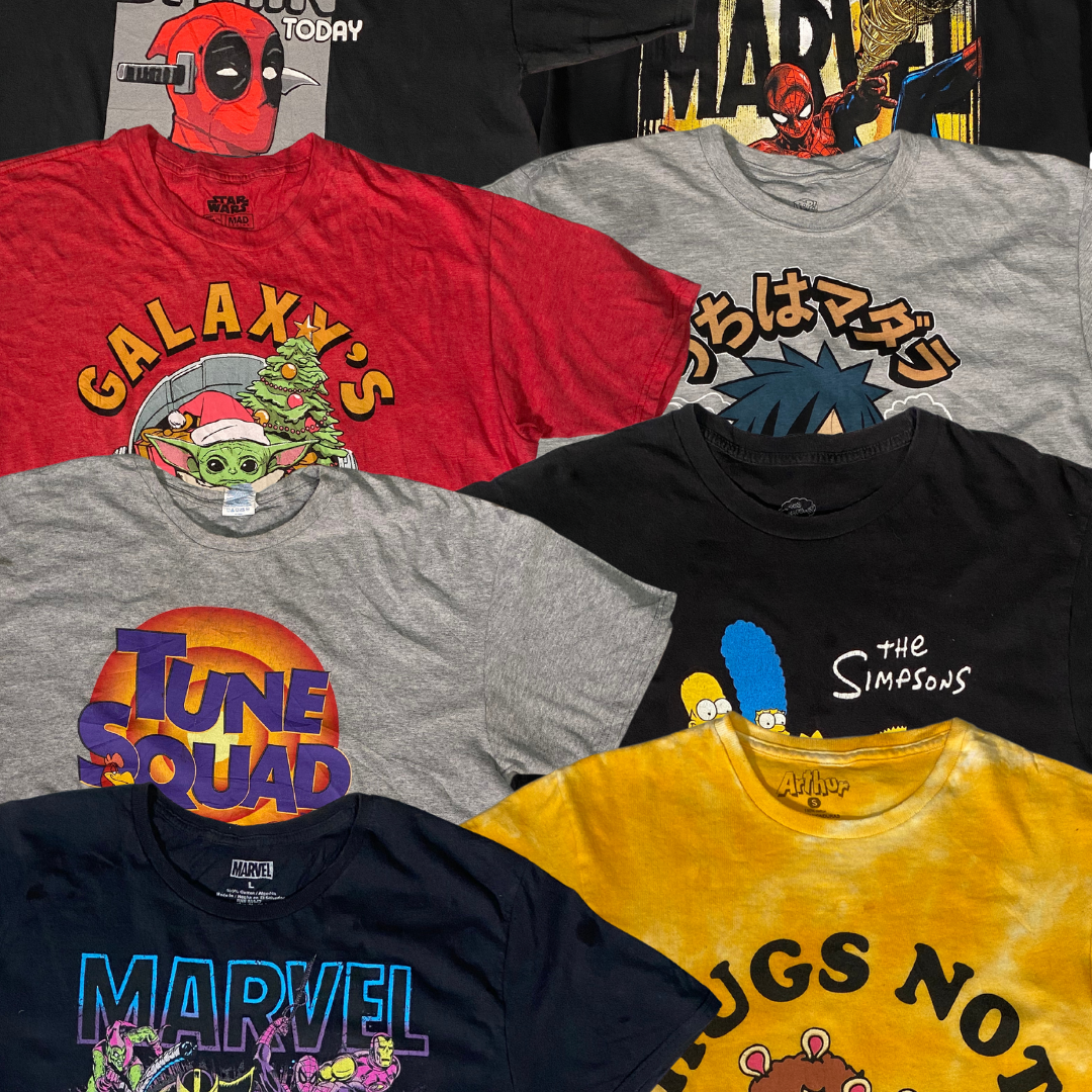 Pack Camisetas CARTOON USA