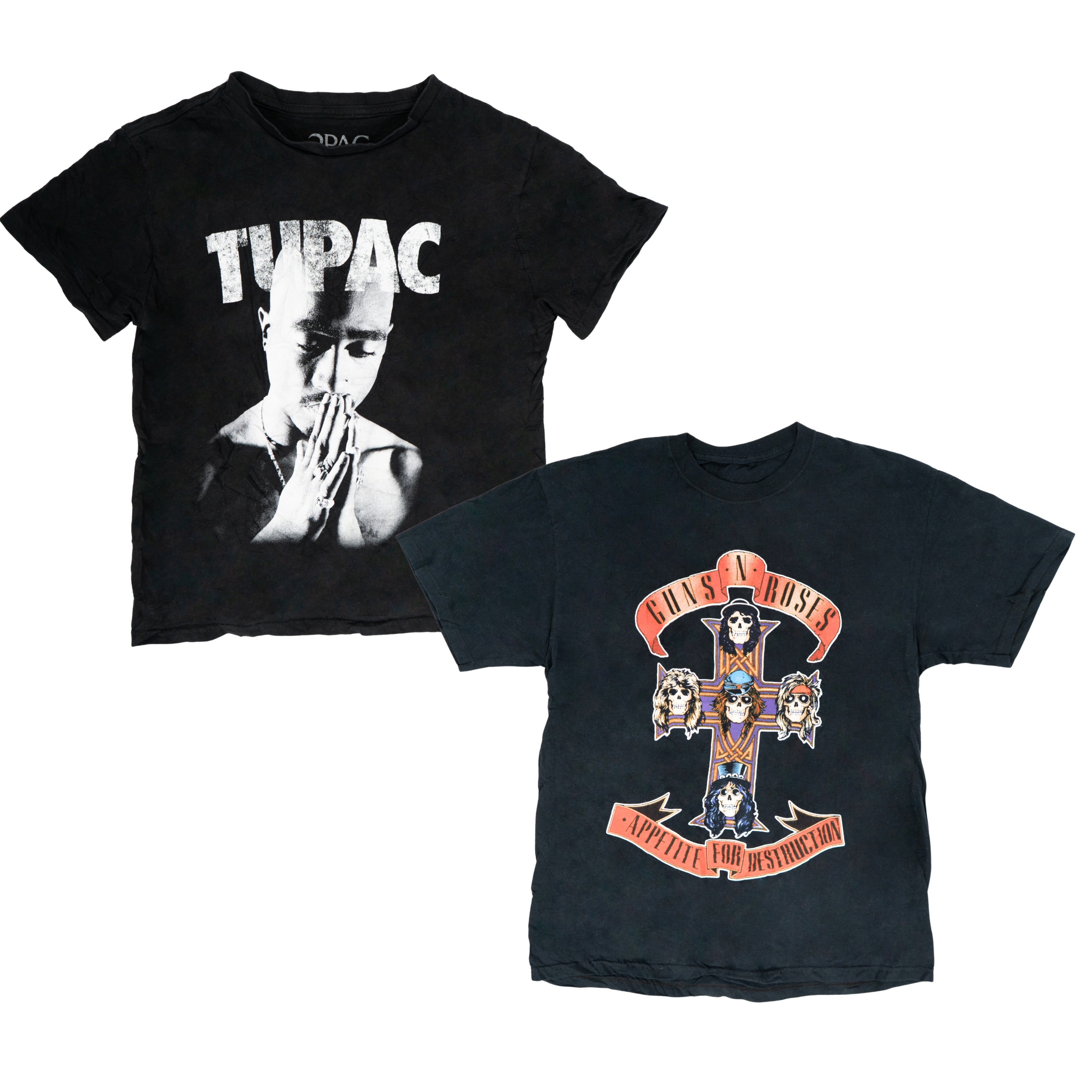 MUSIC T-SHIRTS PACK