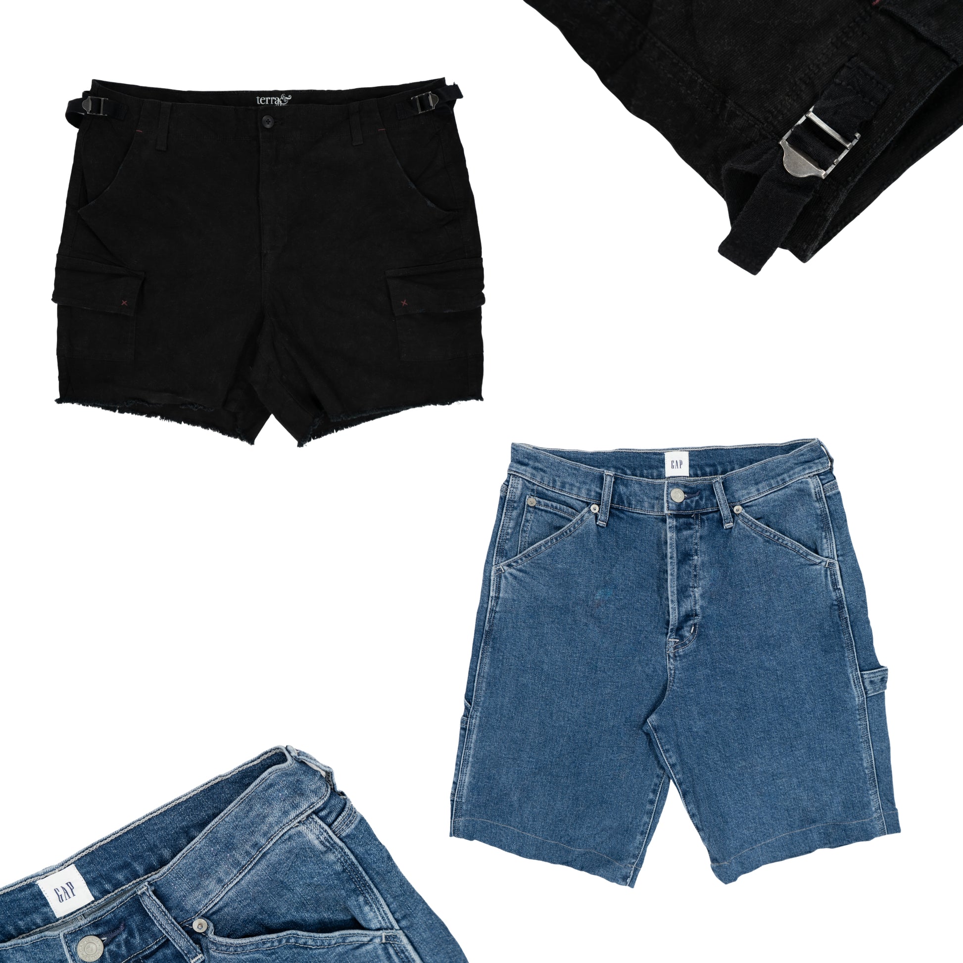 CARGO/CARPENTER DENIM SHORTS KILO PACK