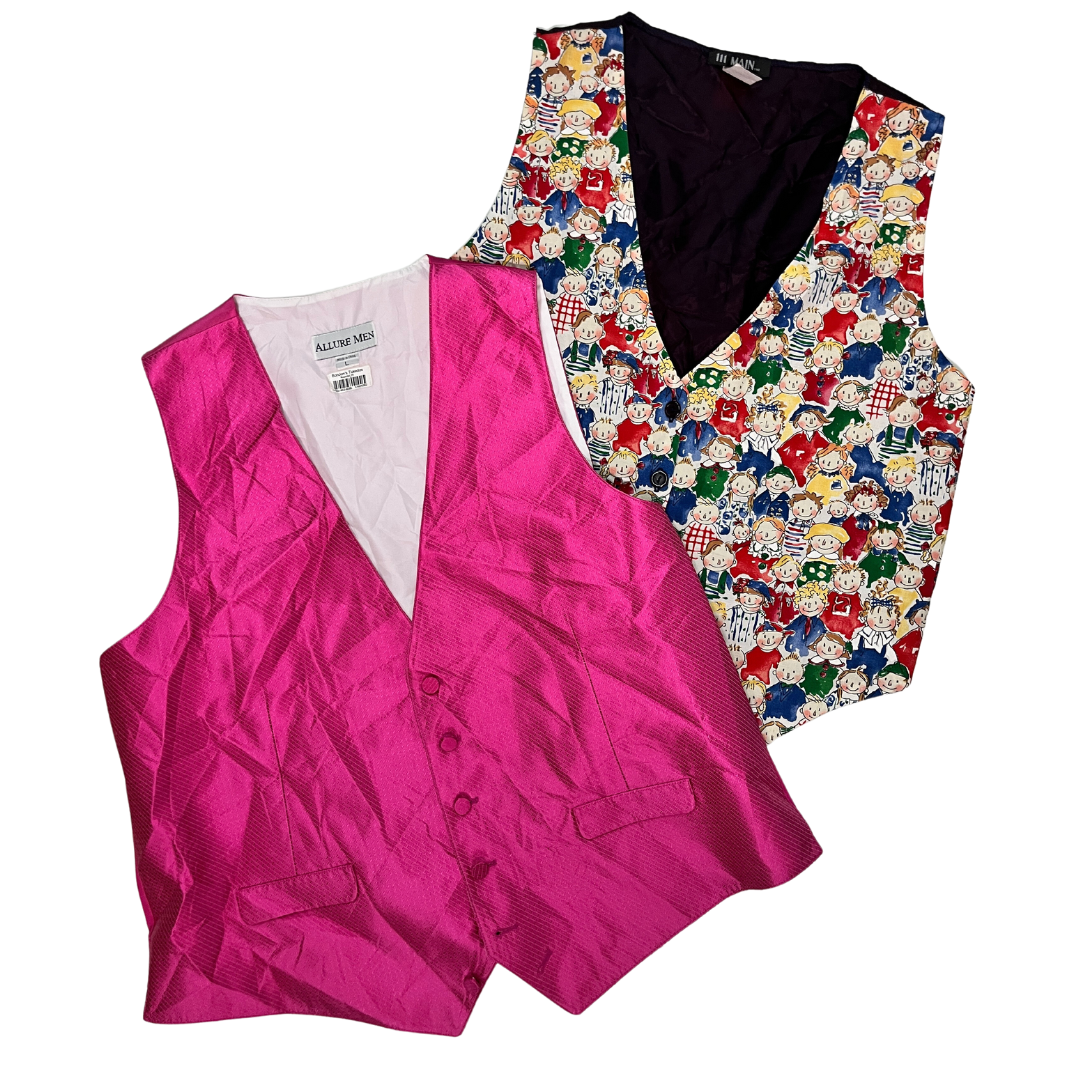 Pack de CHALECOS DE VESTIR vintage