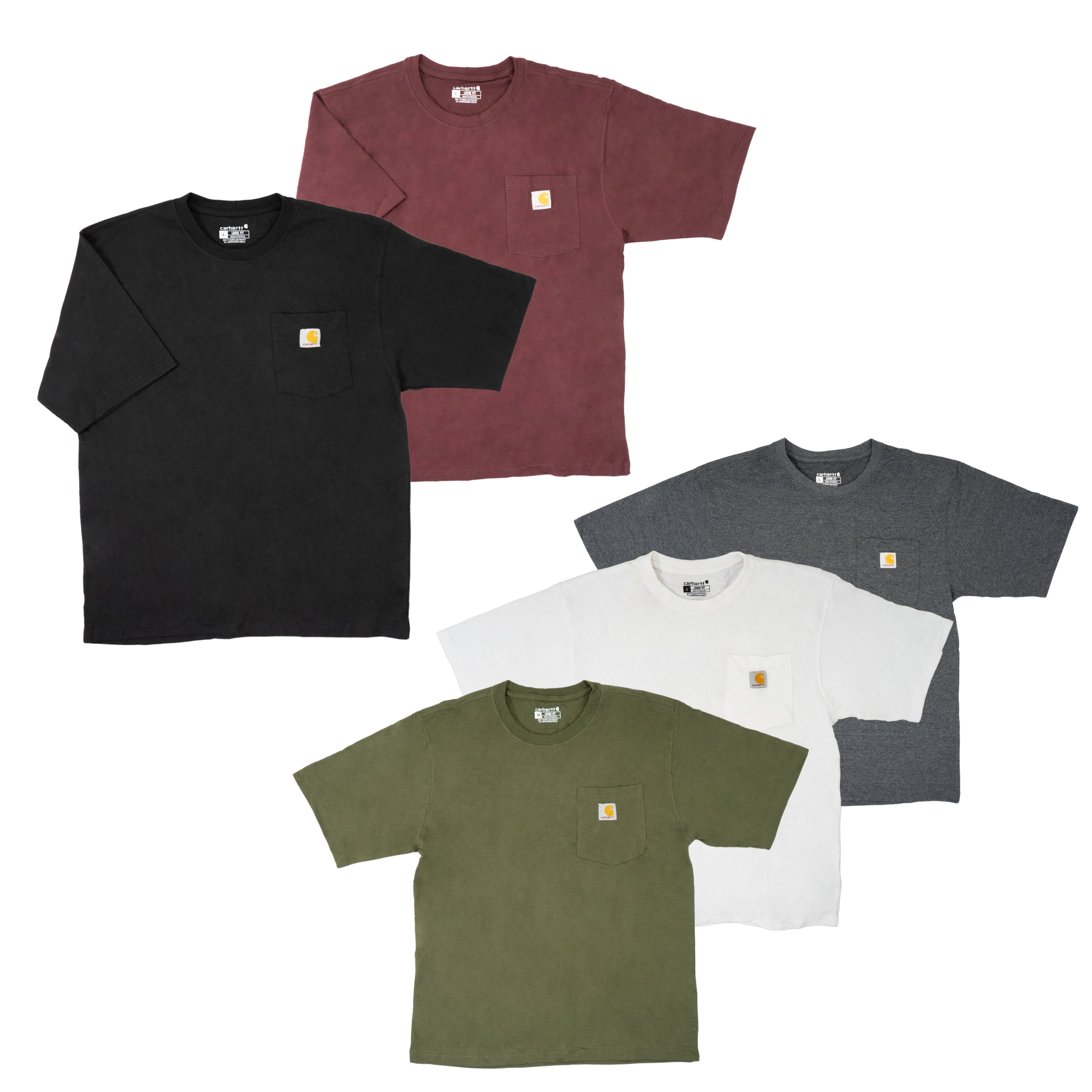 CARHARTT WORKWEAR T-SHIRTS PACK
