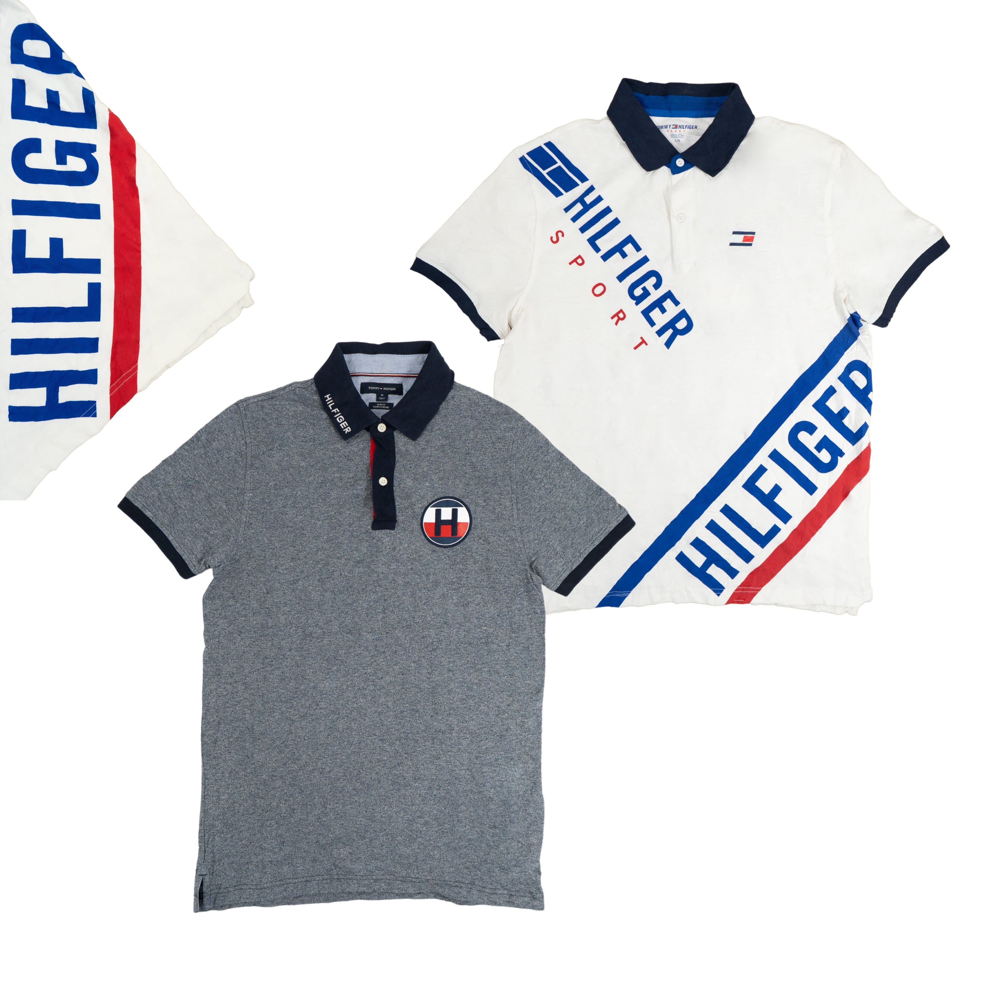 BALE 100 UNITS TOMMY HILFIGER, CHAPS AND NAUTICA POLO SHIRTS