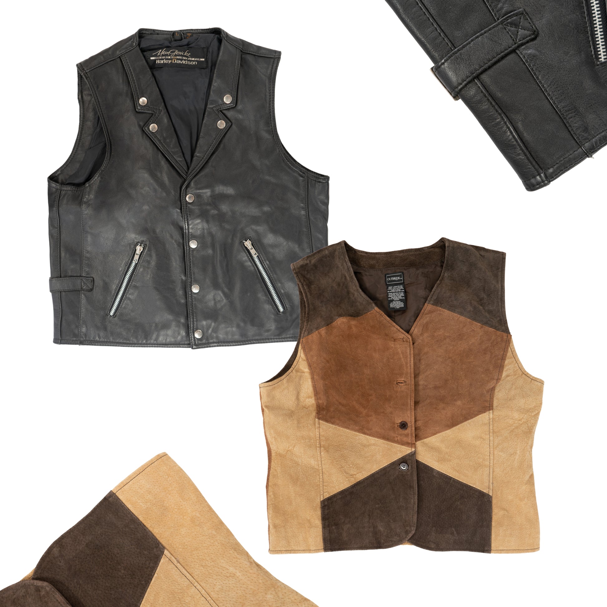 LEATHER VESTS KILO PACK