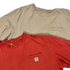 Pack Camisetas de CARHARTT Workwear Grado A y B