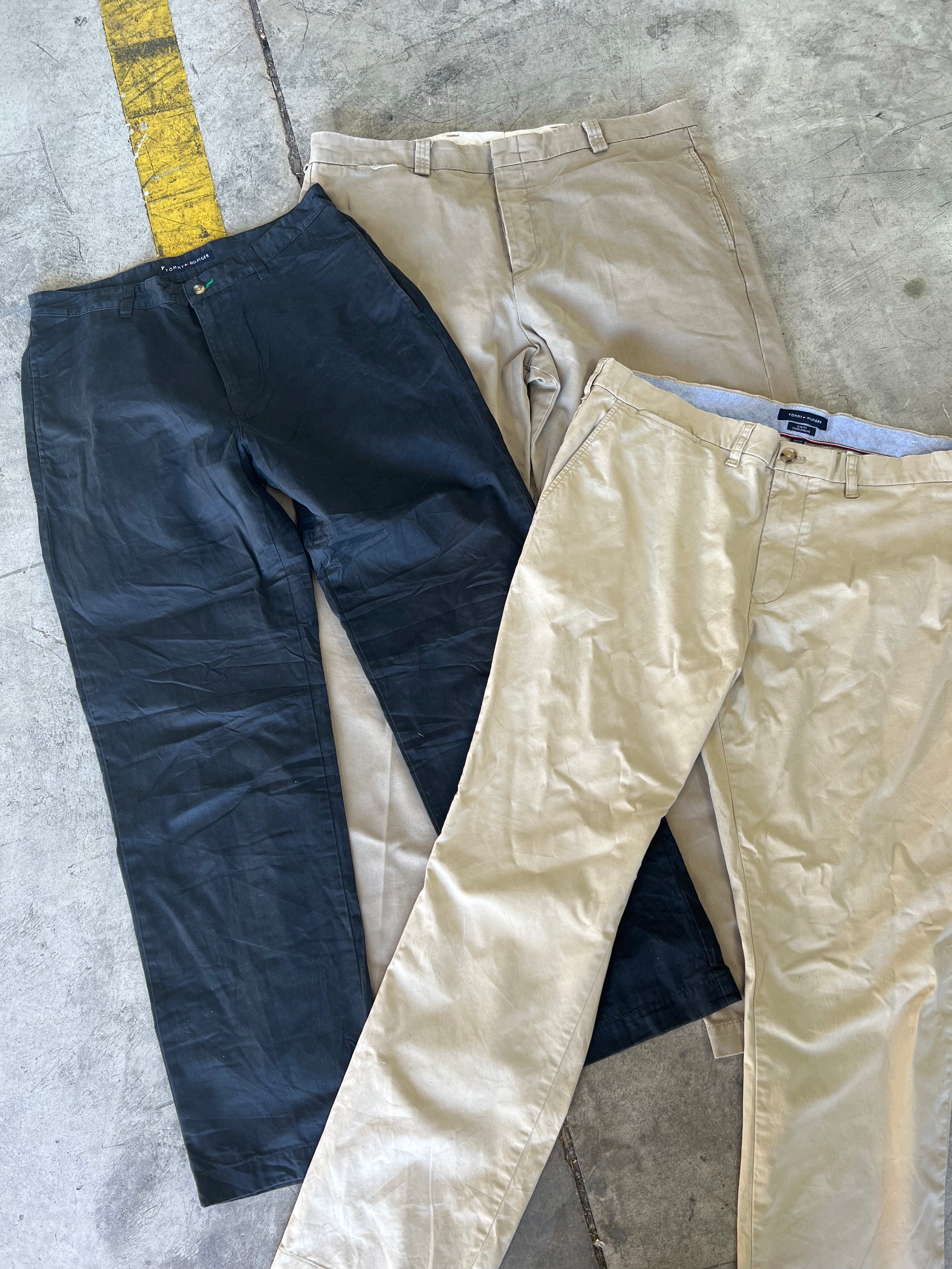 MULTI BRANDED MEN'S COTTON TROUSERS PACK