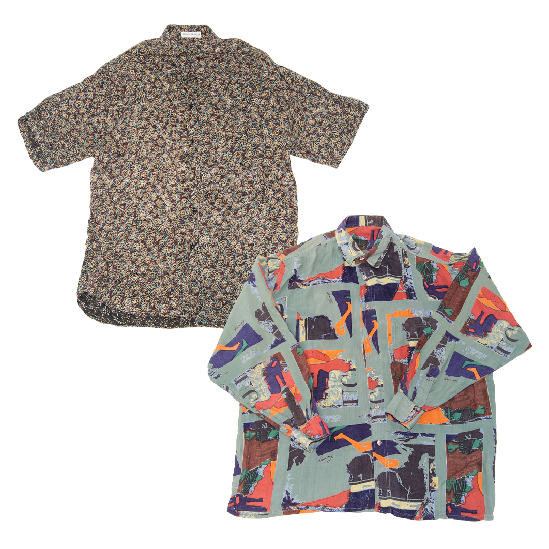 PACK VINTAGE GEOMETRIC SHIRTS