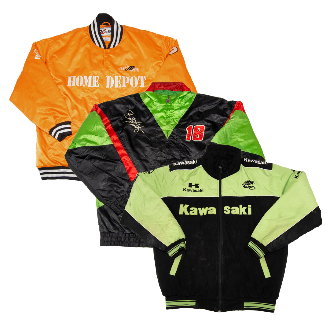 PACK NASCAR/RACING NYLON JACKETS