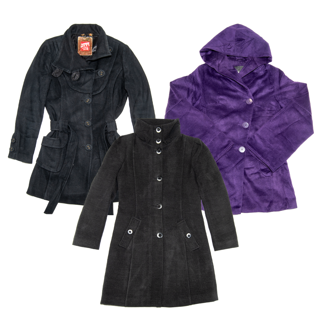 VINTAGE WOMEN'S SHORT COATS KILO PACK