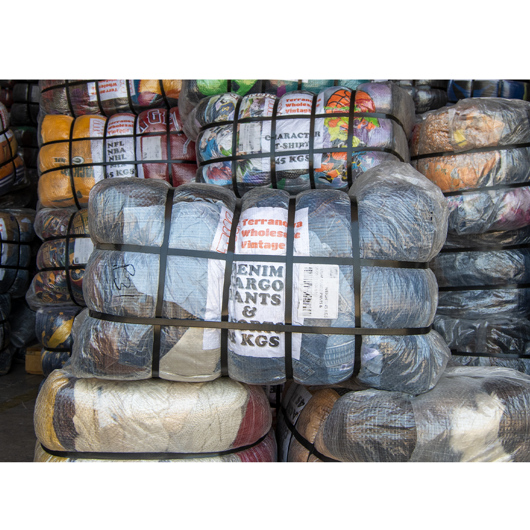 BALE DENIM CARGO PANTS BRANDED/NO BRANDED