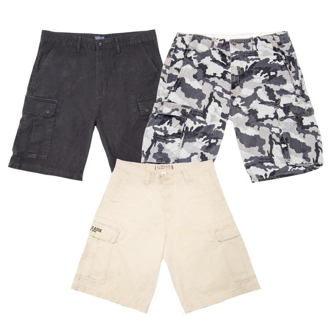 BRANDED CARGO SHORTS PACK
