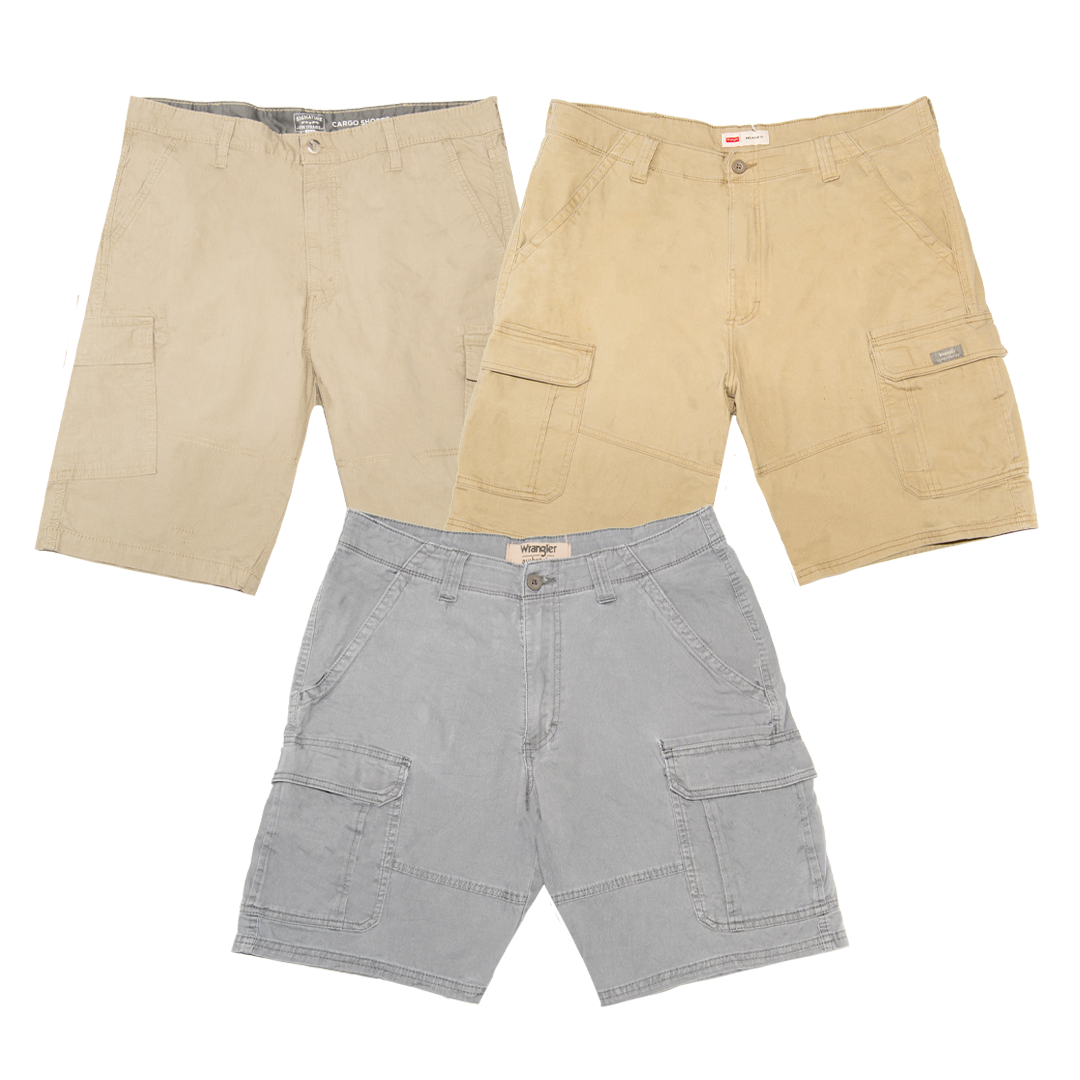 BRANDED CARGO SHORTS PACK