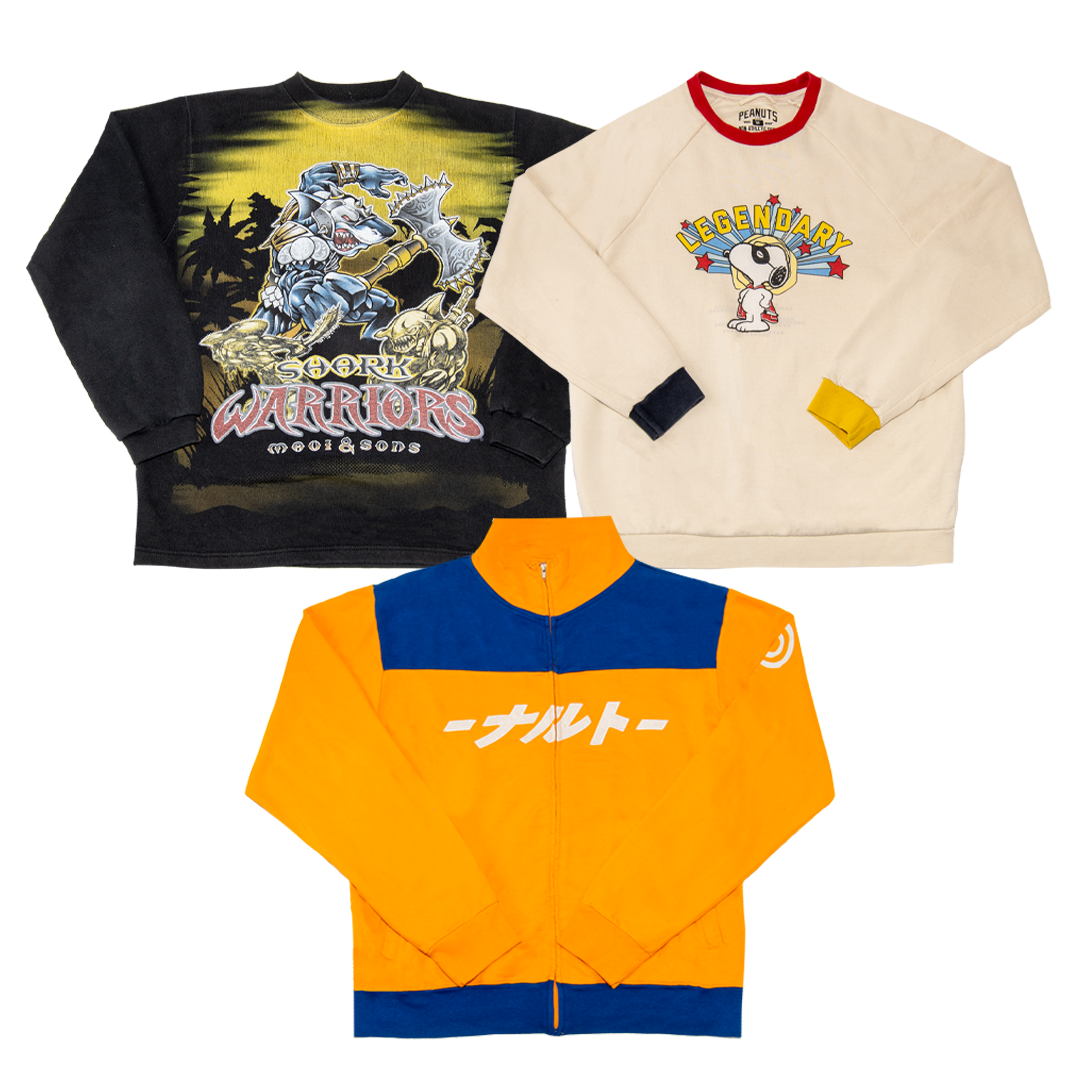 PACK SUDADERAS DE DIBUJOS