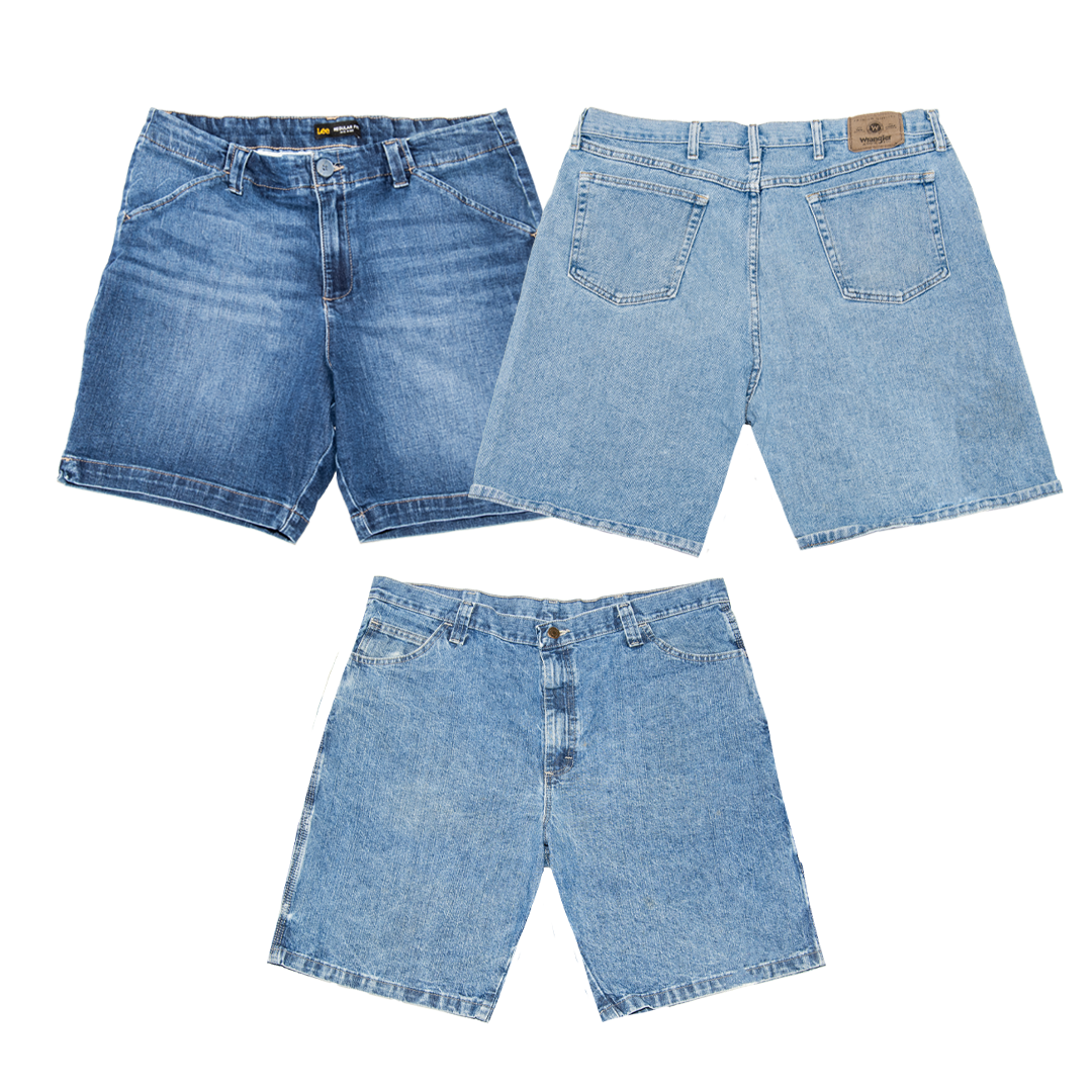 LEE, WRANGLER, LEVIS HERREN KURZHOSEN JEANS PAKET