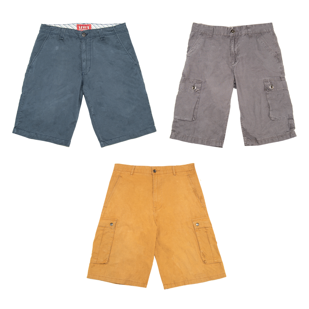 LEE, WRANGLER, LEVIS ANZUG KURZHOSEN JEANS PAKET
