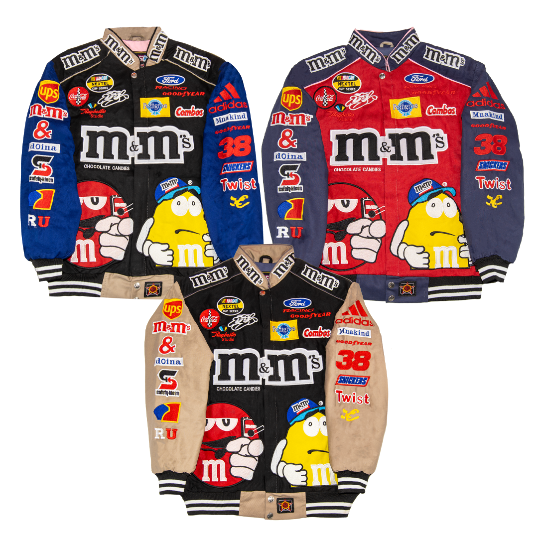 PACK CHAQUETAS NASCAR REWORK M&Ms