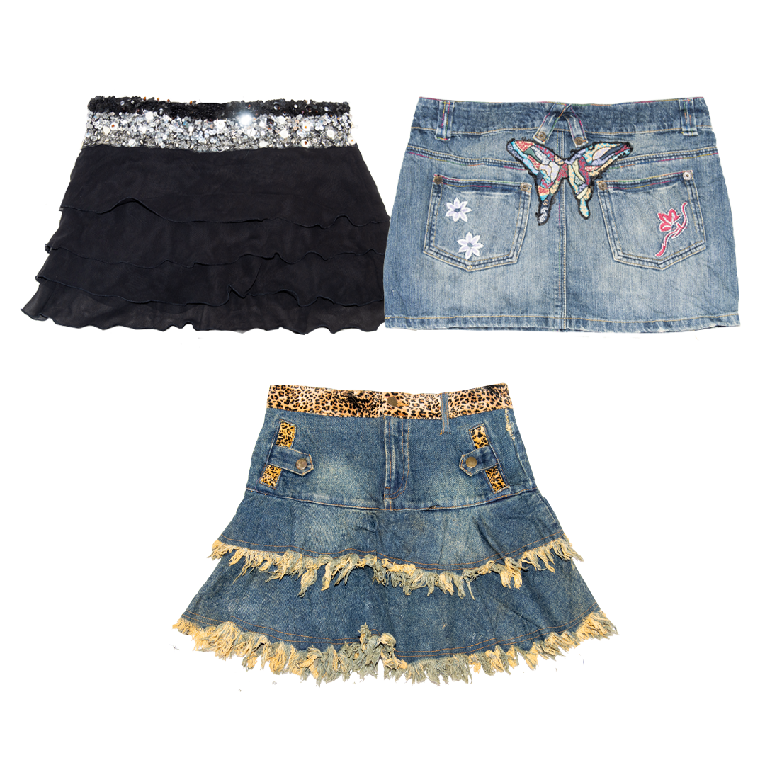 MINI SKIRTS Y2K PACK