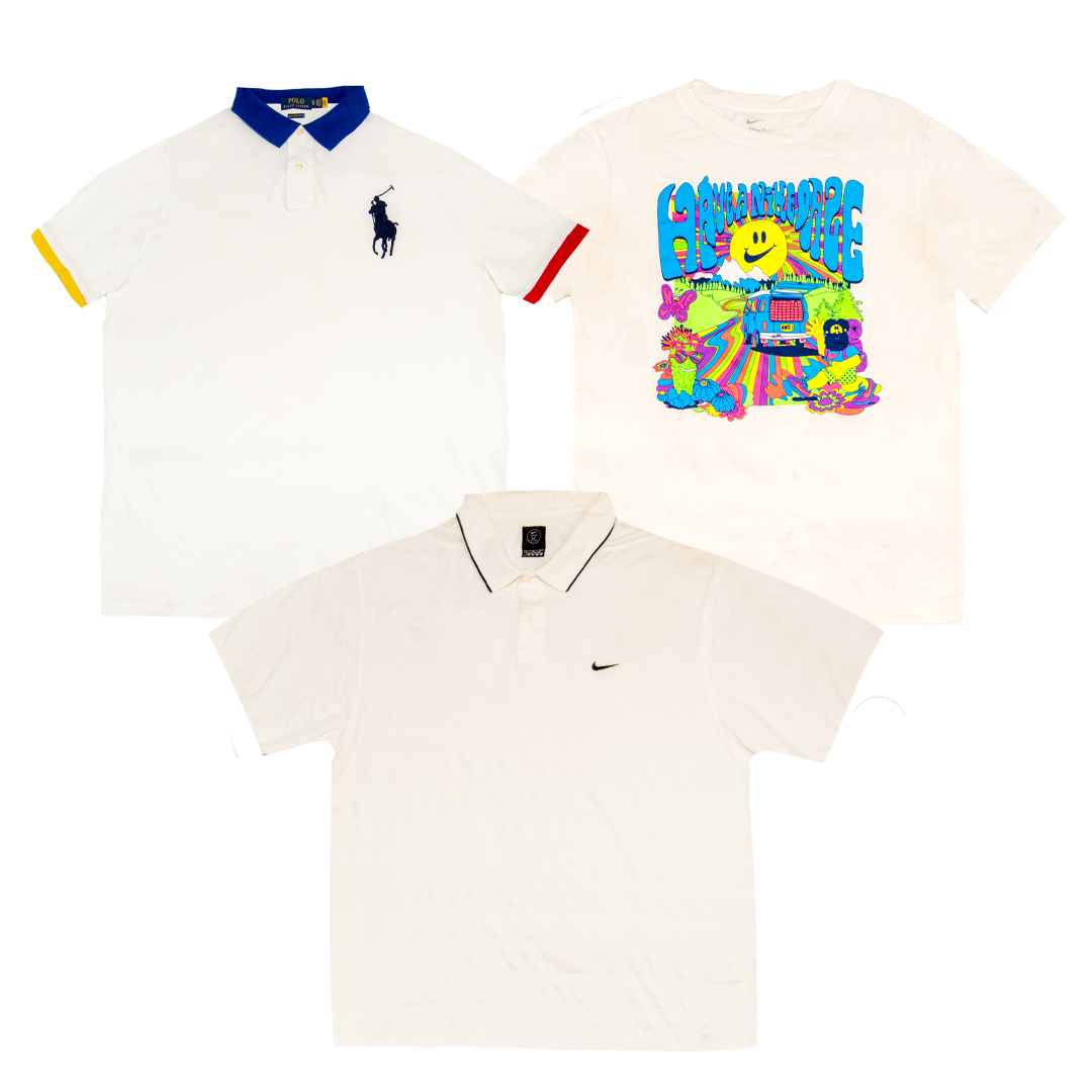 MIX BRANDED MEN'S SUMMER CLOTHING KILO PACK