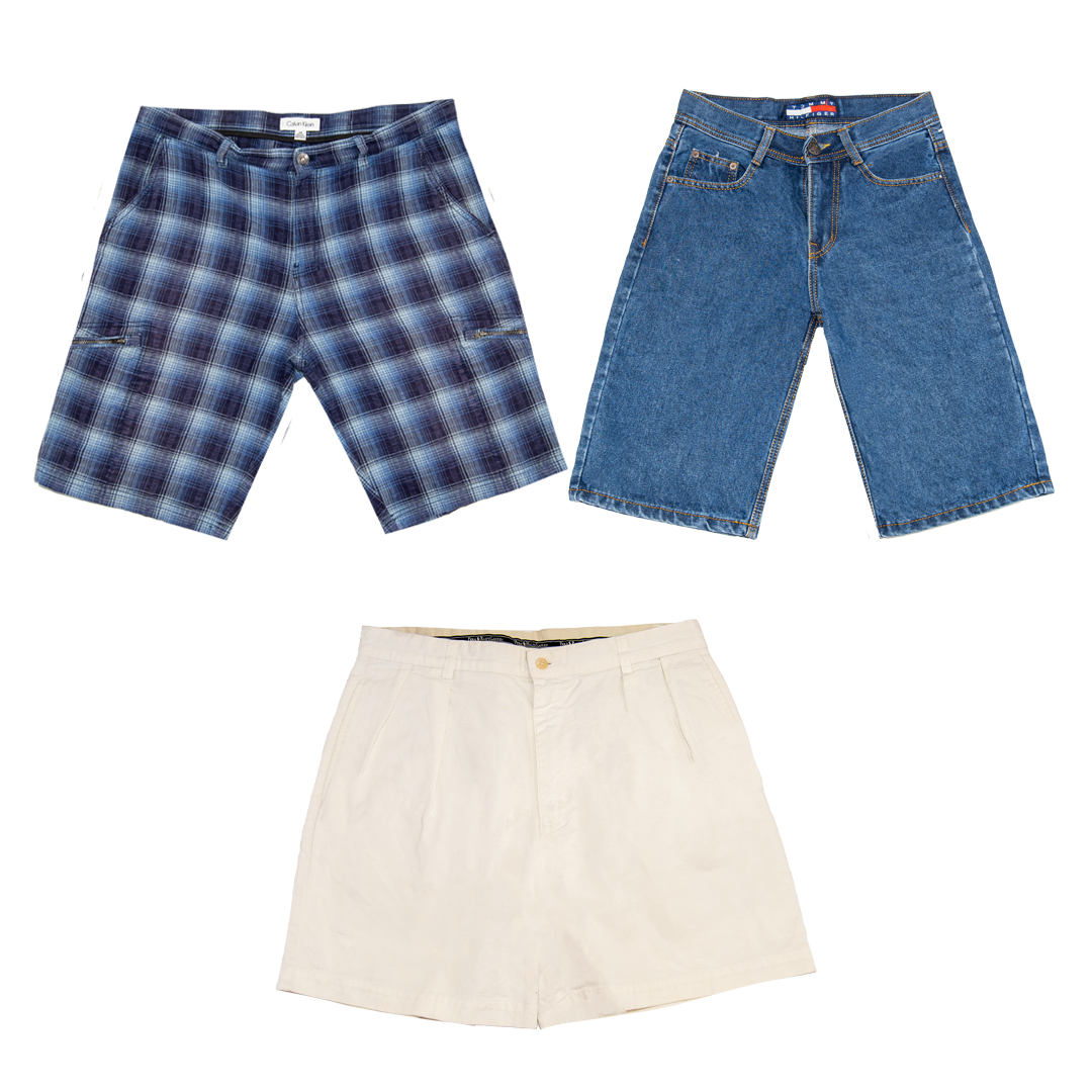 MIX BRANDED MEN'S SUMMER CLOTHING KILO PACK