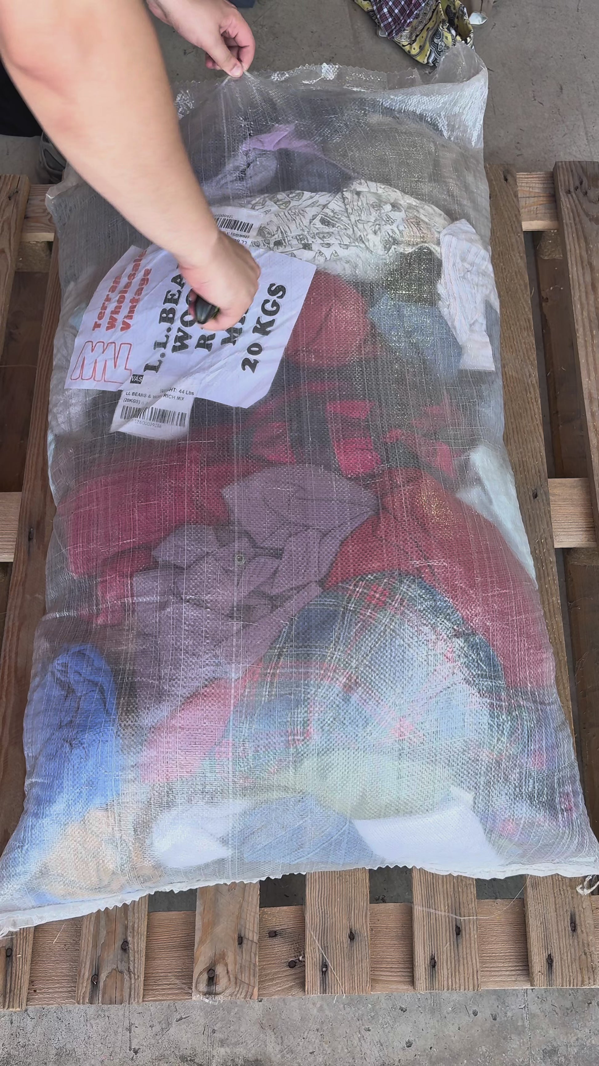 SACK LL BEAN MIX