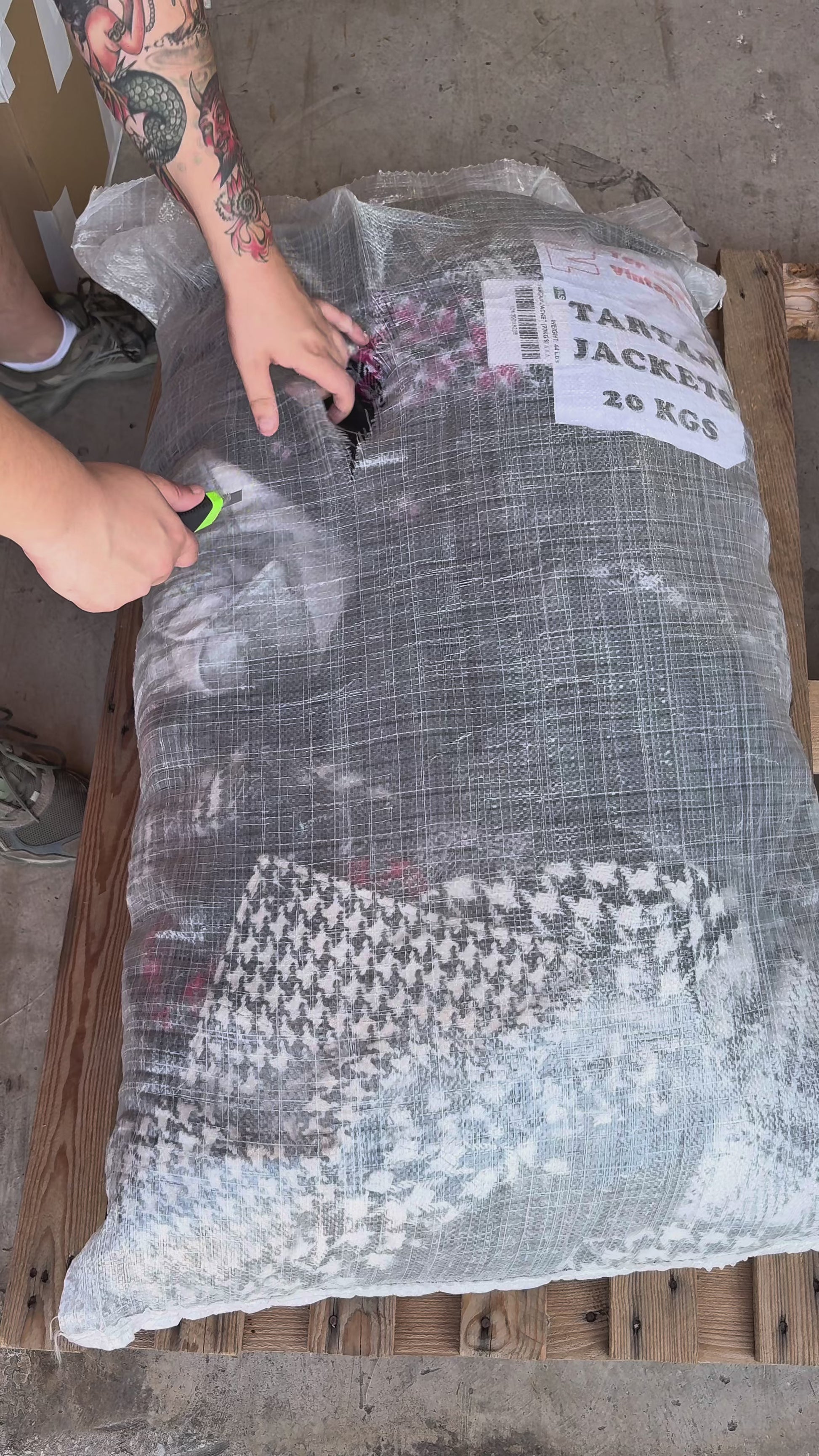  SACK TARTAN JACKEN MIX