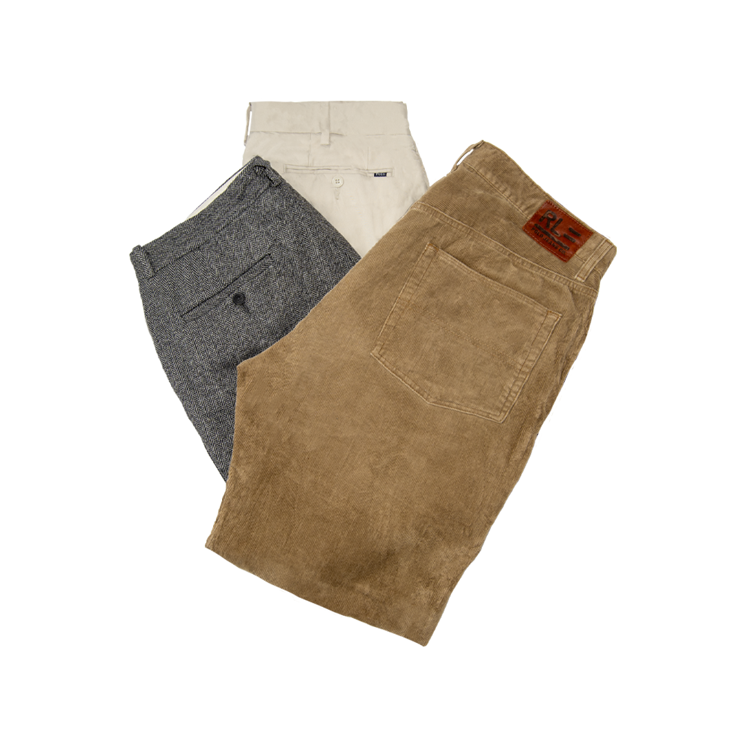 RALPH LAUREN TROUSERS PACK