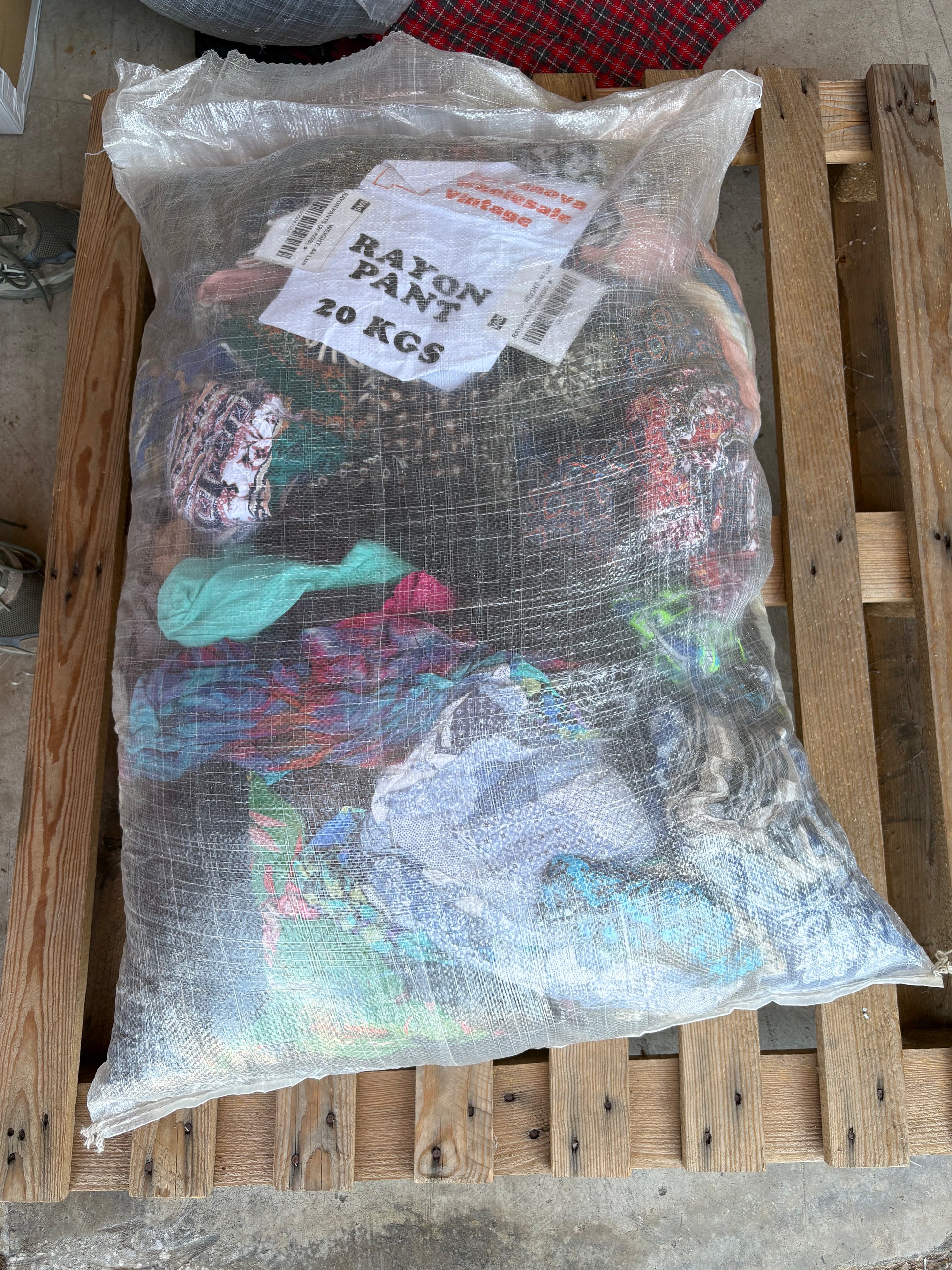  SACK RAYON HOSEN MIX