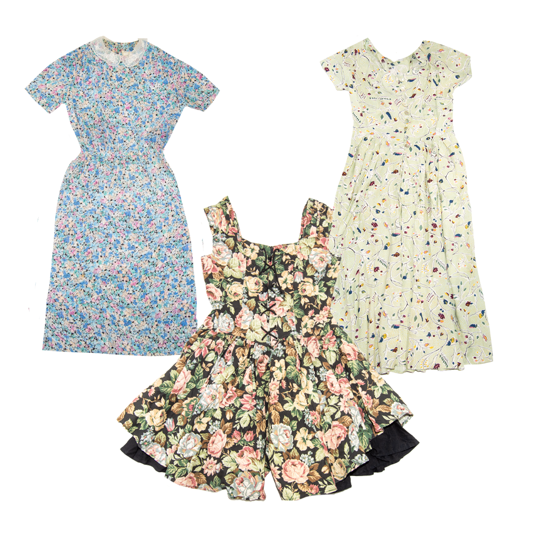 SOMMERKLEIDER VINTAGE PAKET