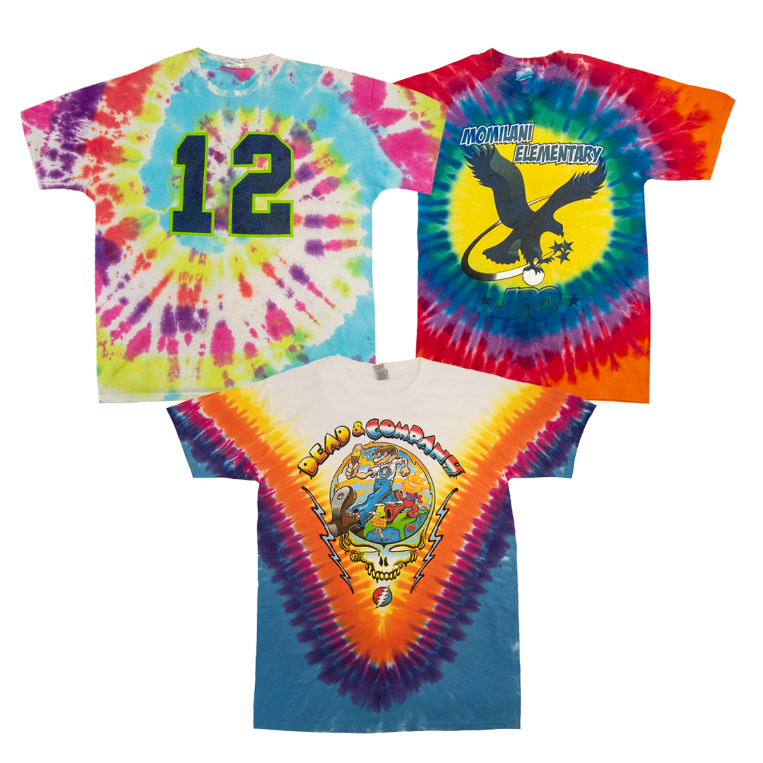 TIE DYE T-SHIRTS PACK