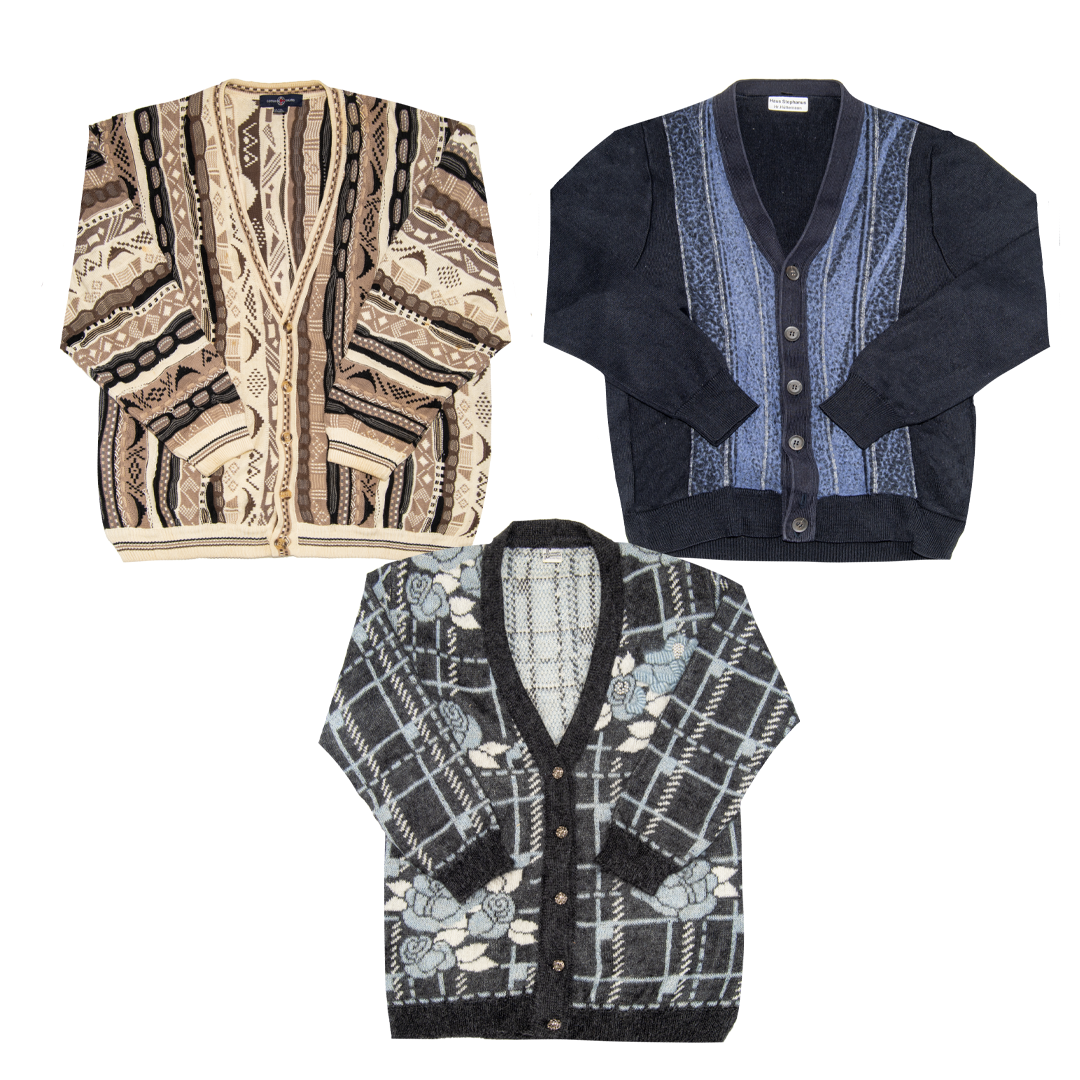 VINTAGE STRICKJACKEN PAKET