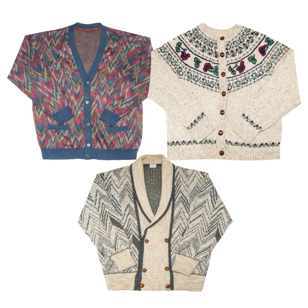 VINTAGE STRICKJACKEN PAKET
