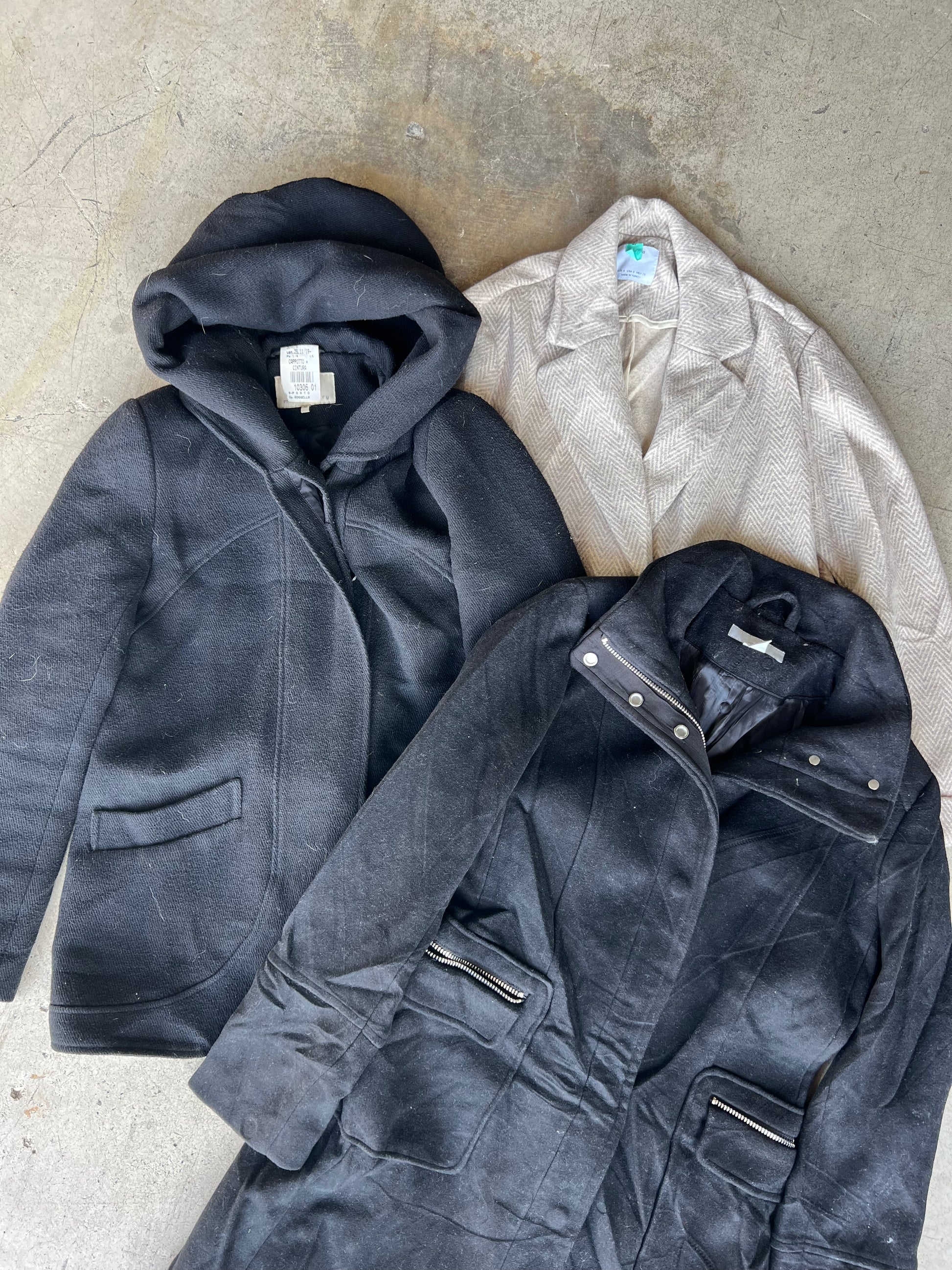 VINTAGE MEN'S SHORT COATS KILO PACK