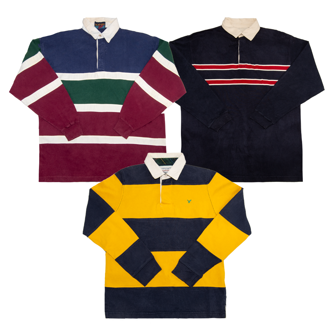 PACK CAMISAS DE RUGBY VINTAGE