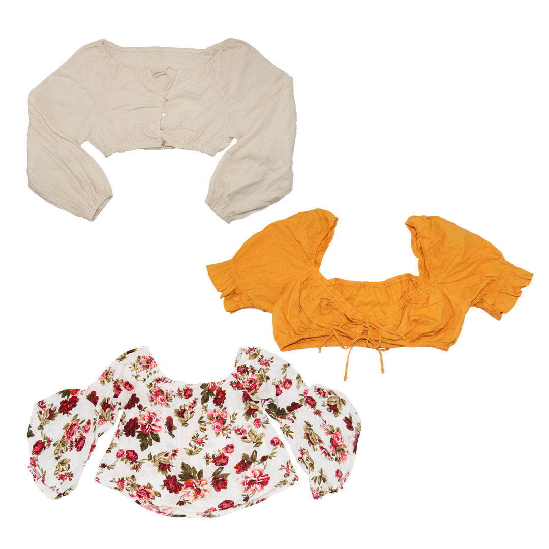 PACK BLUSAS Y TOPS Y2K