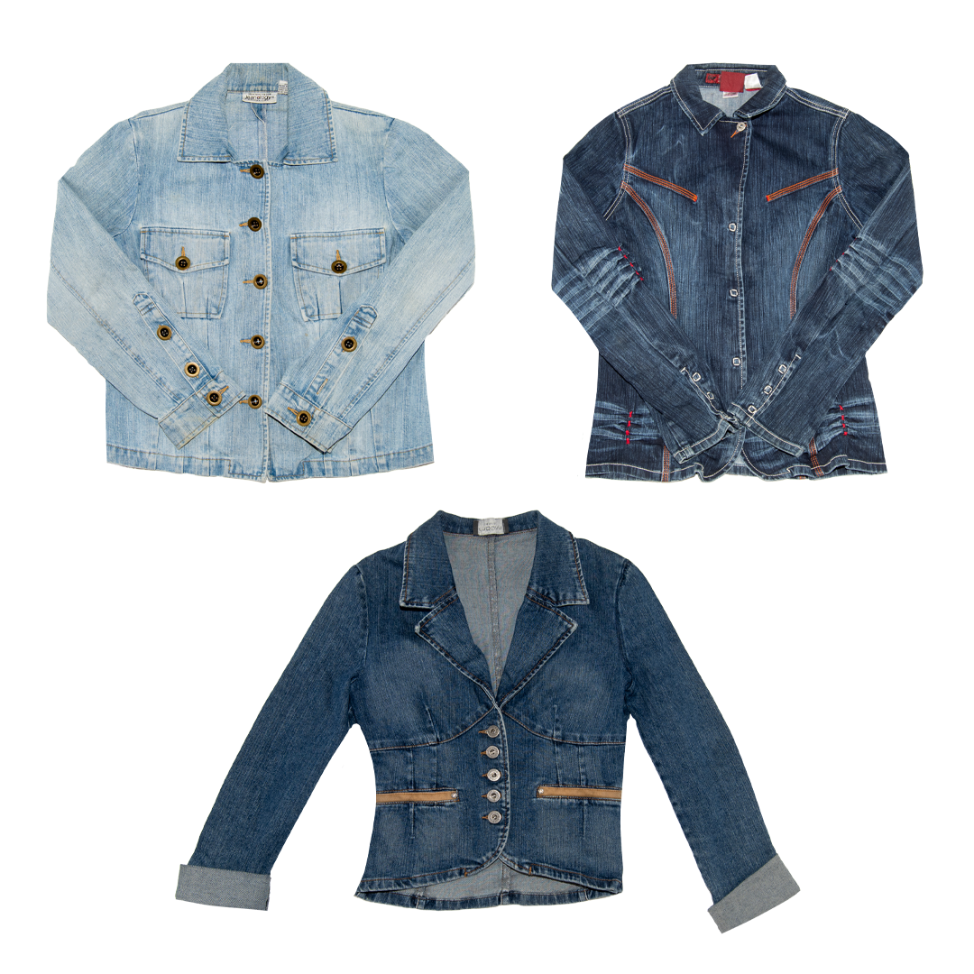 Y2K JEANS JACKEN KILO PAKET
